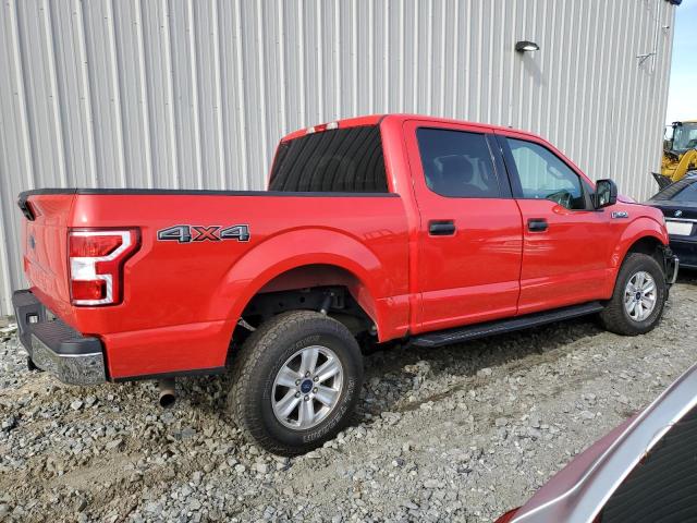 1FTEW1E55LFA32670 - 2020 FORD F150 SUPERCREW RED photo 3