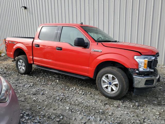 1FTEW1E55LFA32670 - 2020 FORD F150 SUPERCREW RED photo 4