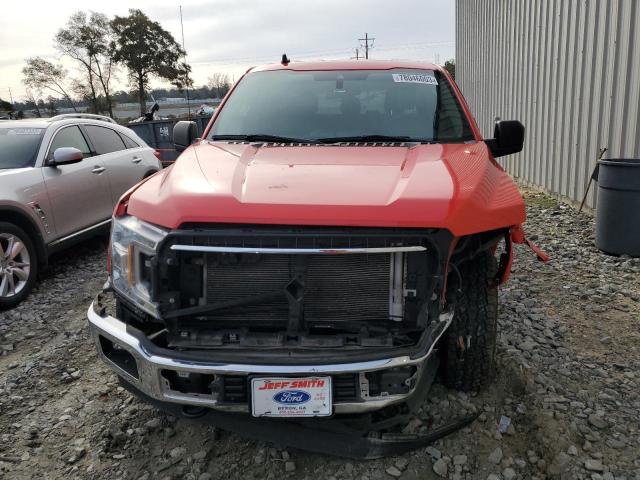 1FTEW1E55LFA32670 - 2020 FORD F150 SUPERCREW RED photo 5