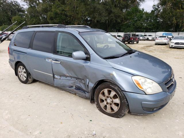 KNDMC233576020469 - 2007 HYUNDAI ENTOURAGE GLS BLUE photo 4