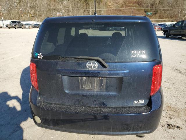 JTLKE50E981047833 - 2008 TOYOTA SCION XB BLUE photo 6