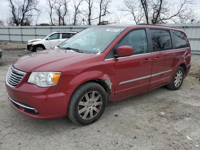 2C4RC1BG3GR287512 - 2016 CHRYSLER TOWN & COU TOURING RED photo 1