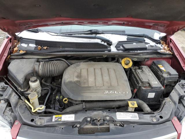 2C4RC1BG3GR287512 - 2016 CHRYSLER TOWN & COU TOURING RED photo 12