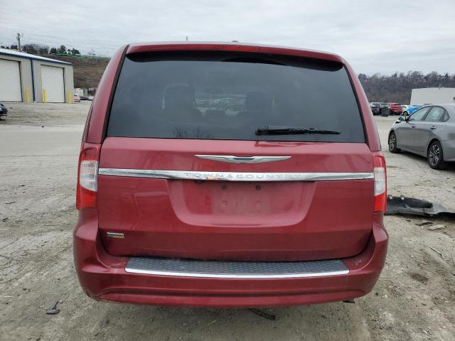 2C4RC1BG3GR287512 - 2016 CHRYSLER TOWN & COU TOURING RED photo 6