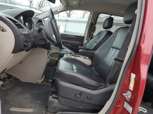 2C4RC1BG3GR287512 - 2016 CHRYSLER TOWN & COU TOURING RED photo 7