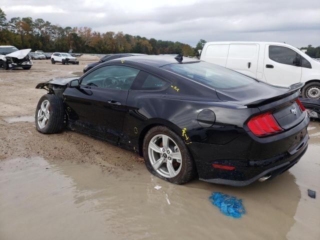 1FA6P8TH3M5151340 - 2021 FORD MUSTANG BLACK photo 2