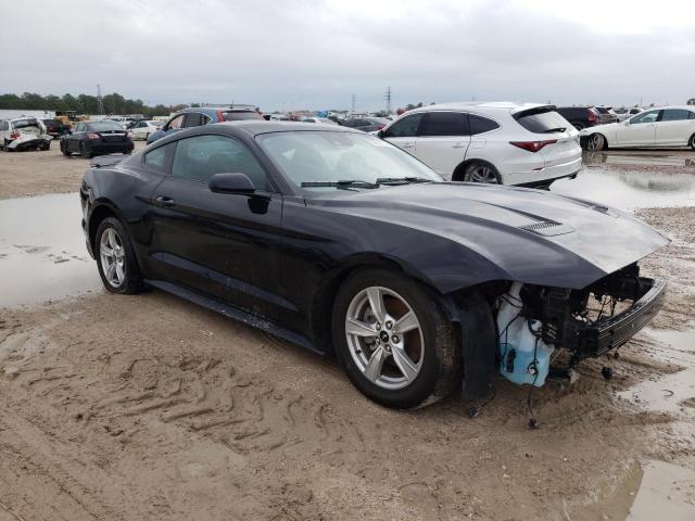 1FA6P8TH3M5151340 - 2021 FORD MUSTANG BLACK photo 4
