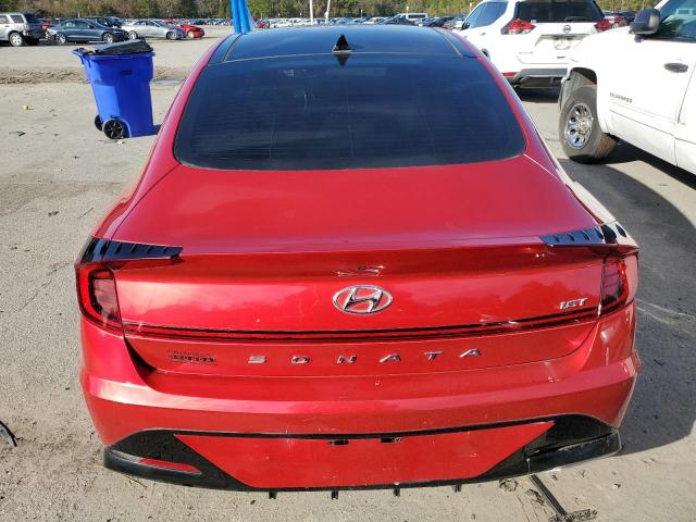 5NPEJ4J24NH137415 - 2022 HYUNDAI SONATA SEL PLUS RED photo 6