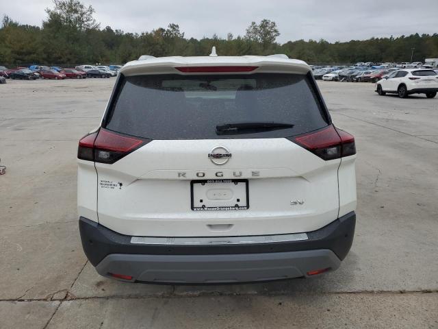 5N1AT3BA2MC725408 - 2021 NISSAN ROGUE SV WHITE photo 6