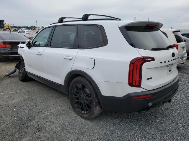 5XYP5DHC6MG158591 - 2021 KIA TELLURIDE SX WHITE photo 2