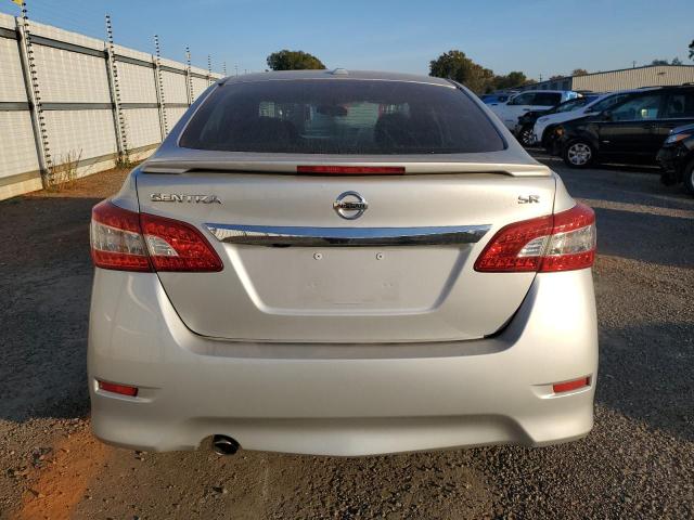 3N1AB7AP1FY314471 - 2015 NISSAN SENTRA S SILVER photo 6