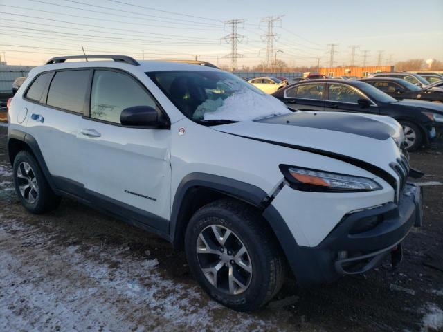 1C4PJMBS4FW609826 - 2015 JEEP CHEROKEE TRAILHAWK WHITE photo 4