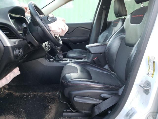 1C4PJMBS4FW609826 - 2015 JEEP CHEROKEE TRAILHAWK WHITE photo 7