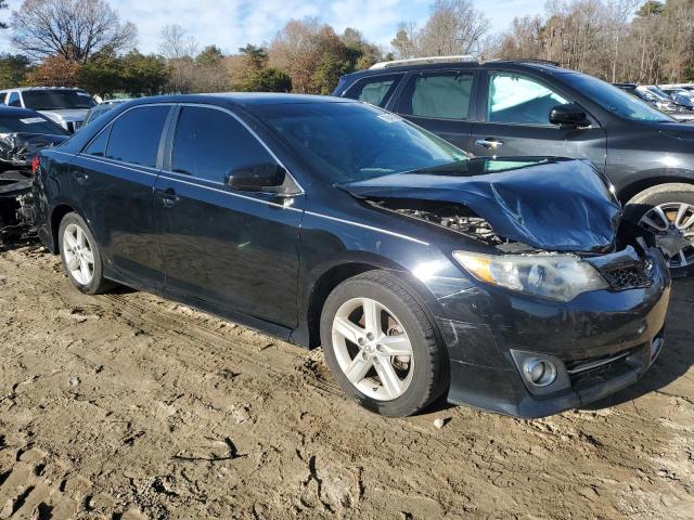 4T1BF1FK0CU114837 - 2012 TOYOTA CAMRY BASE BLACK photo 4