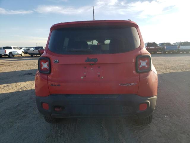 ZACCJBCT7GPC77017 - 2016 JEEP RENEGADE TRAILHAWK RED photo 6