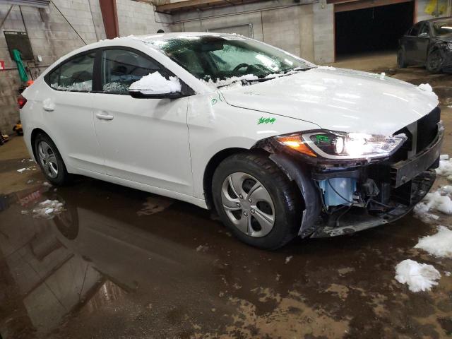 KMHD84LF2HU307557 - 2017 HYUNDAI ELANTRA SE WHITE photo 4