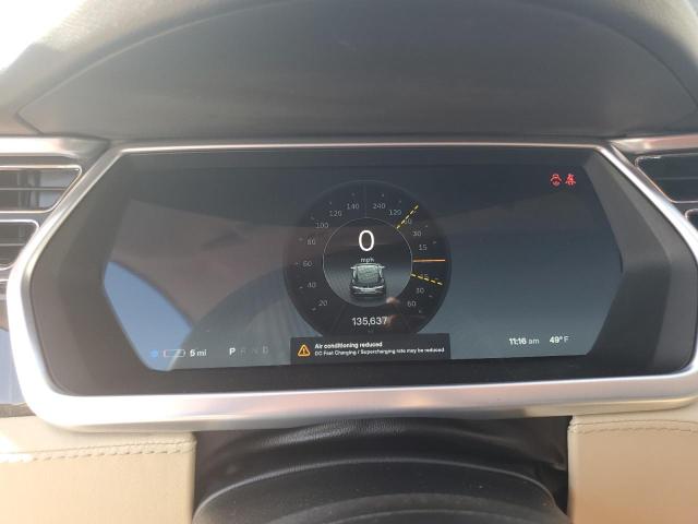 5YJSA1AG7DFP04727 - 2013 TESLA MODEL S შავი ფოტო 9