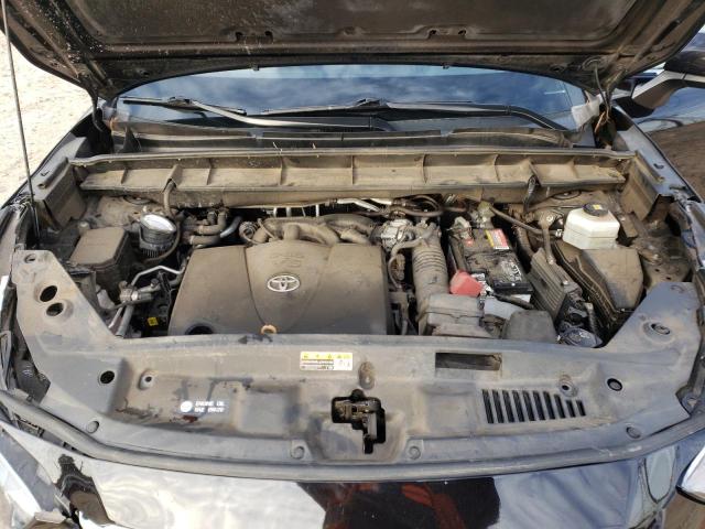 5TDHZRAH5LS024961 - 2020 TOYOTA HIGHLANDER XLE BLACK photo 12