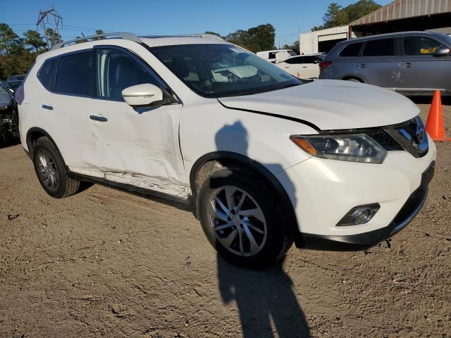 5N1AT2MV9EC811262 - 2014 NISSAN ROGUE S WHITE photo 4