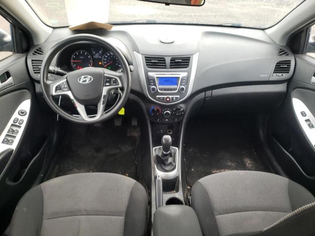 KMHCT5AE4EU150393 - 2014 HYUNDAI ACCENT GLS GRAY photo 8