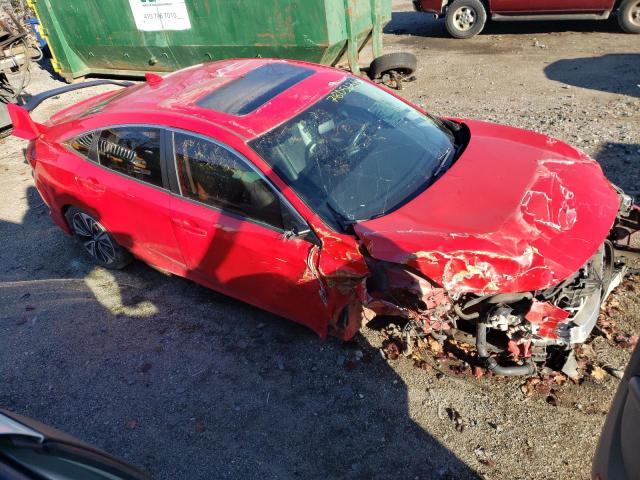 2HGFC1F79GH654188 - 2016 HONDA CIVIC EXL წითელი ფოტო 4