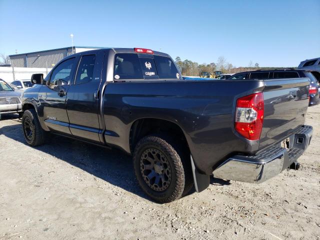 5TFRY5F14EX169126 - 2014 TOYOTA TUNDRA DOUBLE CAB SR/SR5 GRAY photo 2