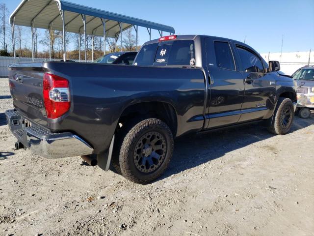 5TFRY5F14EX169126 - 2014 TOYOTA TUNDRA DOUBLE CAB SR/SR5 GRAY photo 3