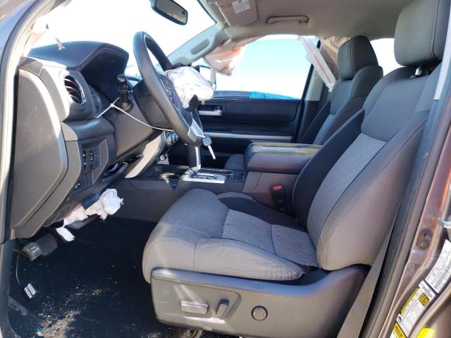 5TFRY5F14EX169126 - 2014 TOYOTA TUNDRA DOUBLE CAB SR/SR5 GRAY photo 7