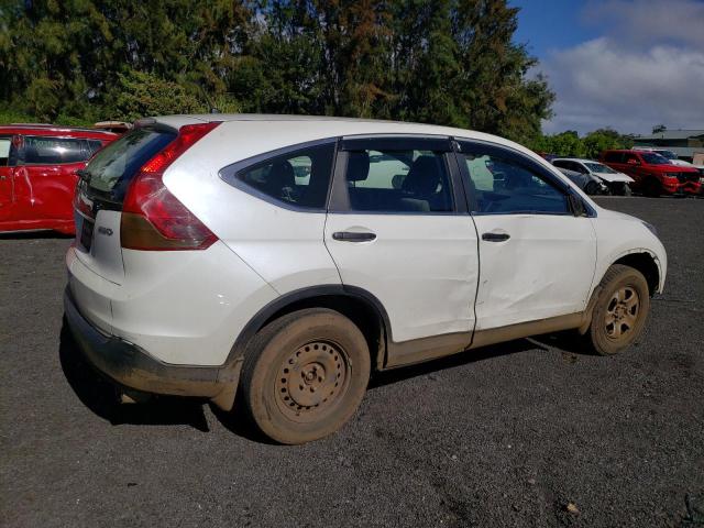 5J6RM4H33DL008707 - 2013 HONDA CR-V LX WHITE photo 3