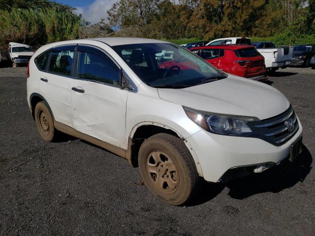 5J6RM4H33DL008707 - 2013 HONDA CR-V LX WHITE photo 4