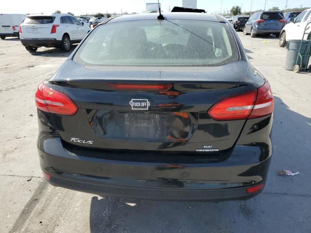 1FADP3F28GL376497 - 2016 FORD FOCUS SE BLACK photo 6