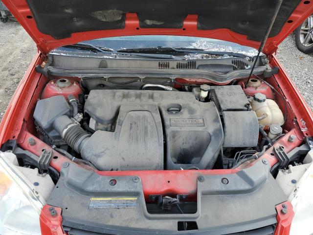 1G1AL55F677175501 - 2007 CHEVROLET COBALT LT RED photo 11