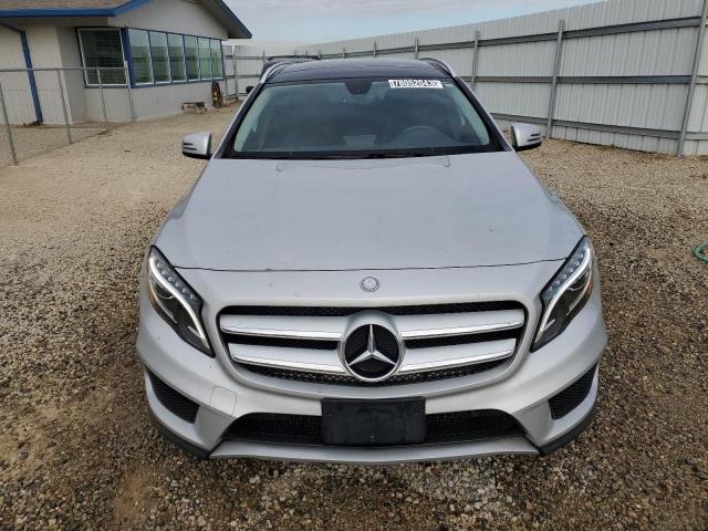 WDCTG4GB8FJ121041 - 2015 MERCEDES-BENZ GLA 250 4MATIC SILVER photo 5