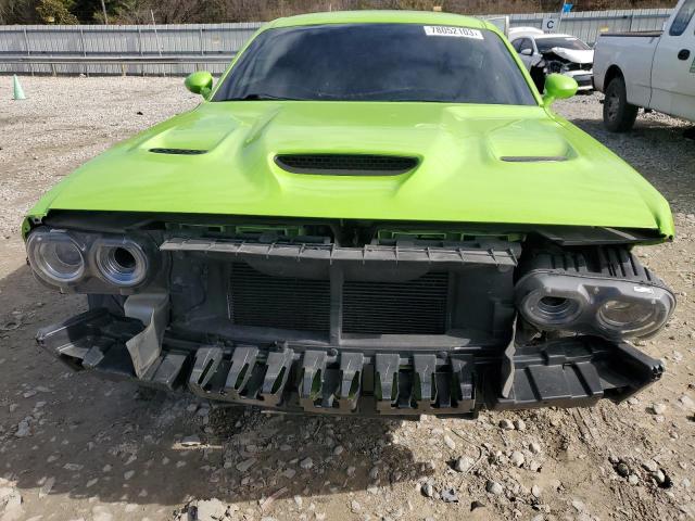2C3CDZFJ0KH686940 - 2019 DODGE CHALLENGER R/T SCAT PACK GREEN photo 5