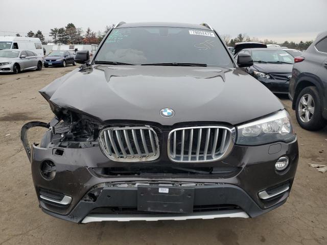 5UXWX9C58G0D84591 - 2016 BMW X3 XDRIVE28I BLACK photo 5