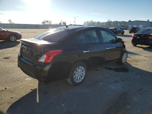 3N1CN7AP8HL813882 - 2017 NISSAN VERSA S BLACK photo 3