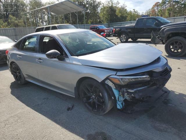 2HGFE2F51NH530282 - 2022 HONDA CIVIC SPORT 银色 照片 4