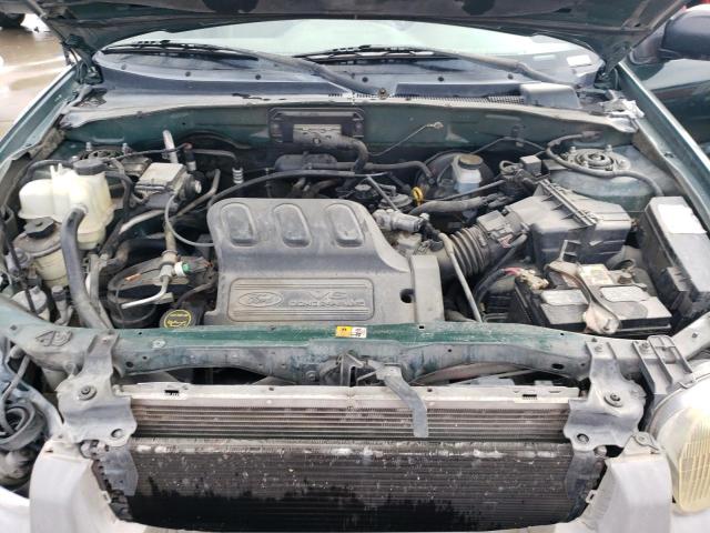 1FMYU01101KA99595 - 2001 FORD ESCAPE XLS GREEN photo 11