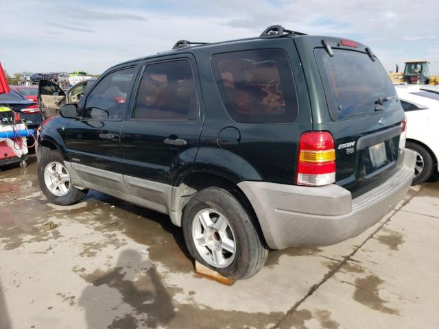 1FMYU01101KA99595 - 2001 FORD ESCAPE XLS GREEN photo 2