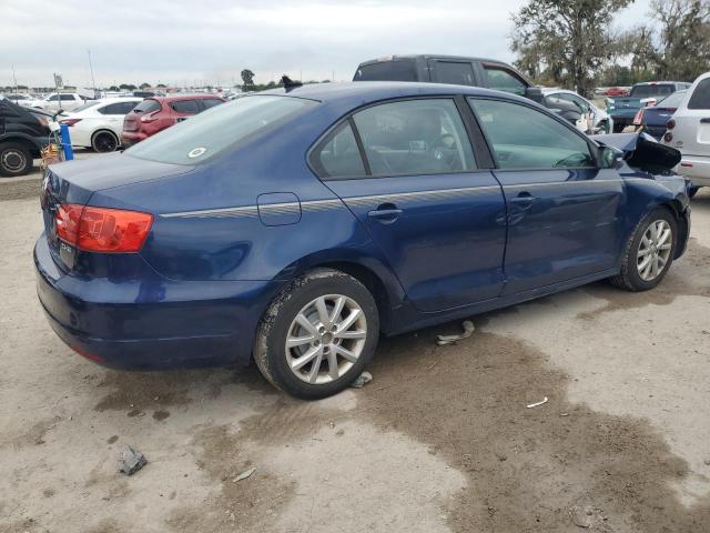 3VWDX7AJXCM302696 - 2012 VOLKSWAGEN JETTA SE BLUE photo 3