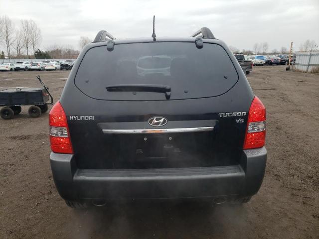 KM8JM12D59U173299 - 2009 HYUNDAI TUCSON GLS BLACK photo 6