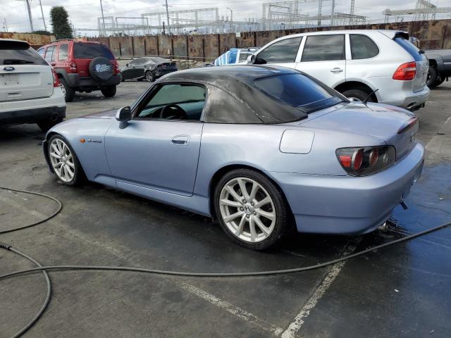 JHMAP21465S002276 - 2005 HONDA S2000 BLUE photo 2