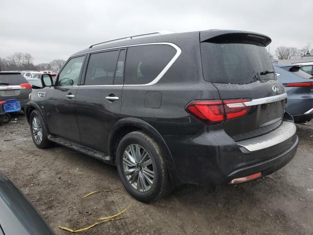 JN8AZ2NE0K9229405 - 2019 INFINITI QX80 LUXE BLACK photo 2