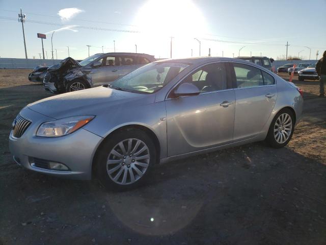 W04GP5EC7B1015211 - 2011 BUICK REGAL CXL SILVER photo 1