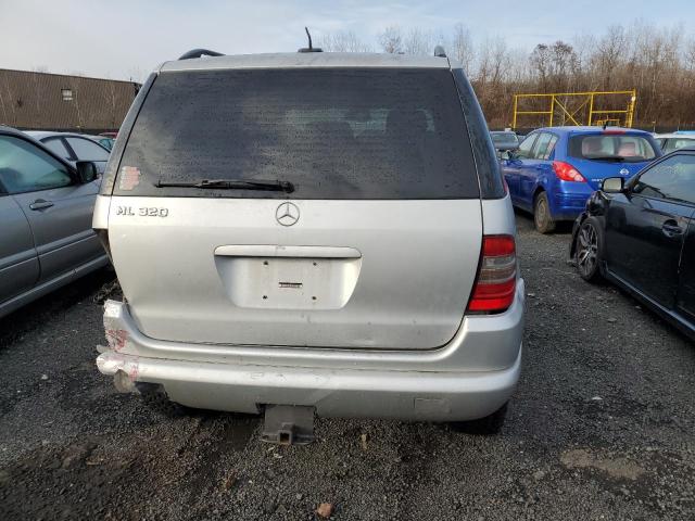 4JGAB54E41A277176 - 2001 MERCEDES-BENZ ML 320 SILVER photo 6