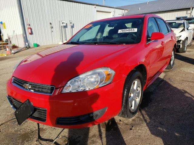 2G1WG5EK3B1231830 - 2011 CHEVROLET IMPALA LT RED photo 1