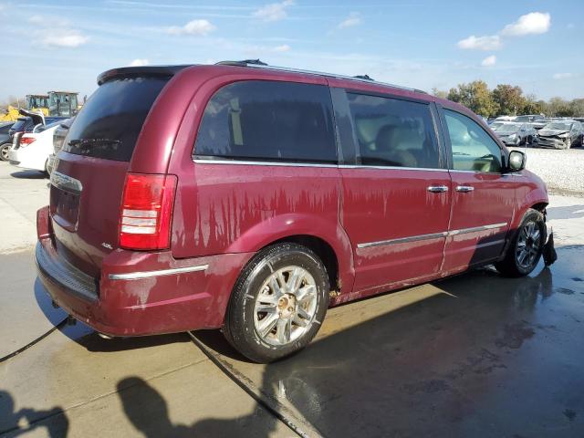 2A8HR64X98R750901 - 2008 CHRYSLER TOWN & COU LIMITED BURGUNDY photo 3