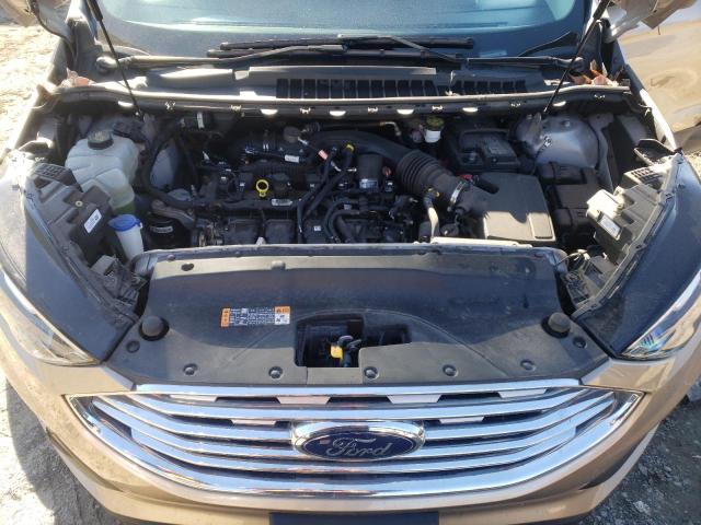 2FMPK3G92LBB11713 - 2020 FORD EDGE SE GOLD photo 12