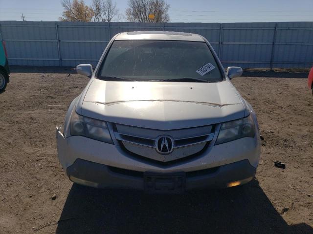 2HNYD28449H529027 - 2009 ACURA MDX TECHNOLOGY SILVER photo 5