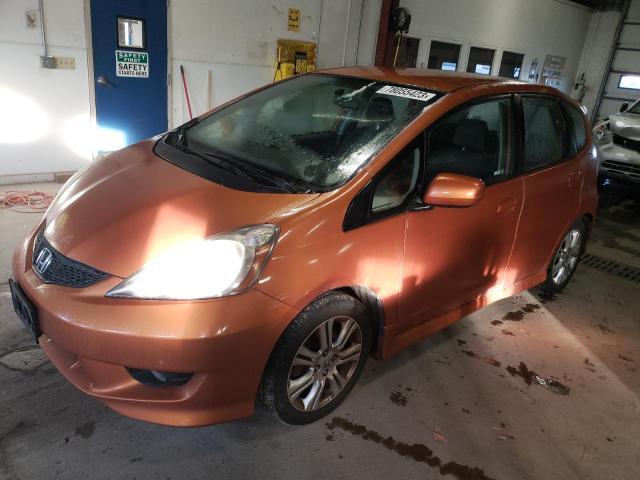 JHMGE8H59BS005296 - 2011 HONDA FIT SPORT ORANGE photo 1